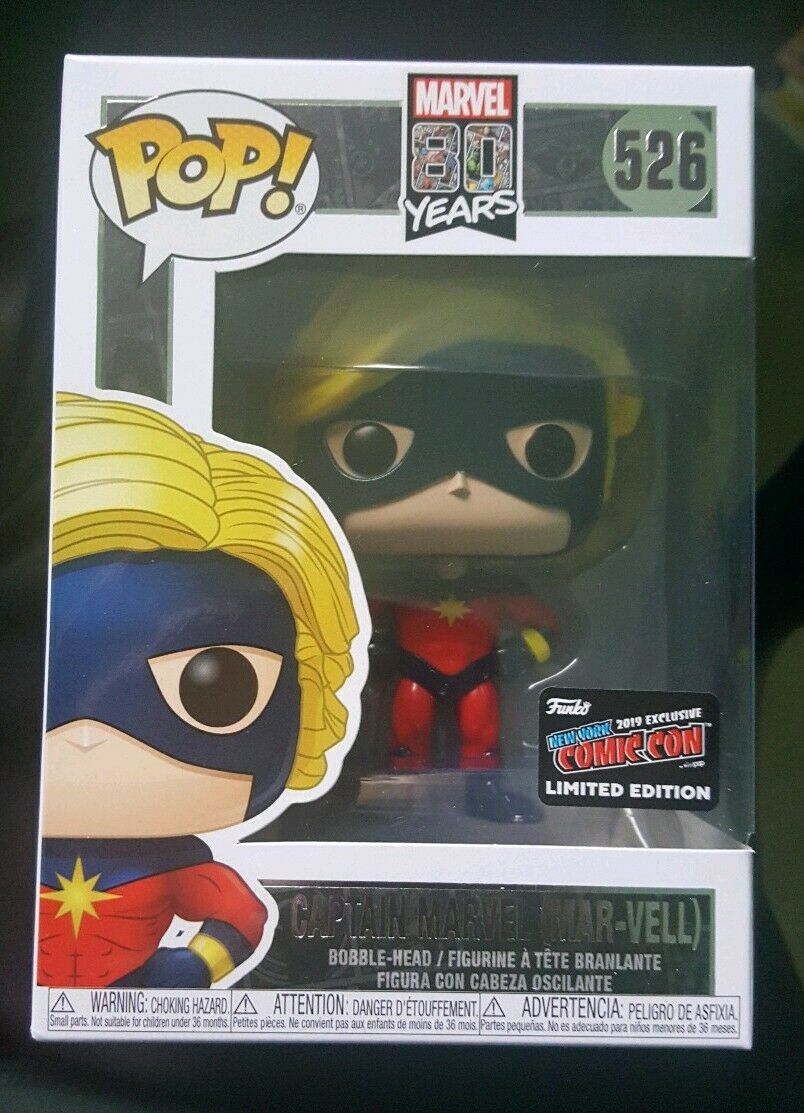 Funko POP Marvel Captain Marvel (Mar-Vell) #526: NYCC Exclusive